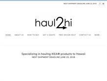 Tablet Screenshot of haul2hi.com